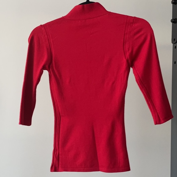 Theory Fitted Neck Top - Picture 6 of 7